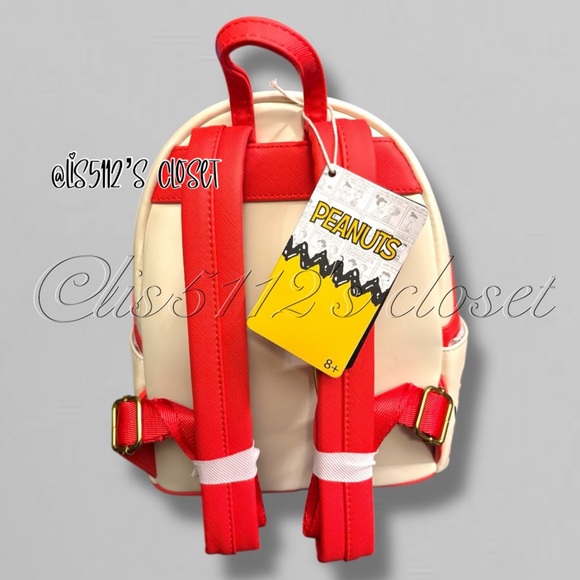 Loungefly x Peanuts Floral Snoopy Dog Mini Backpack - Picture 10 of 15